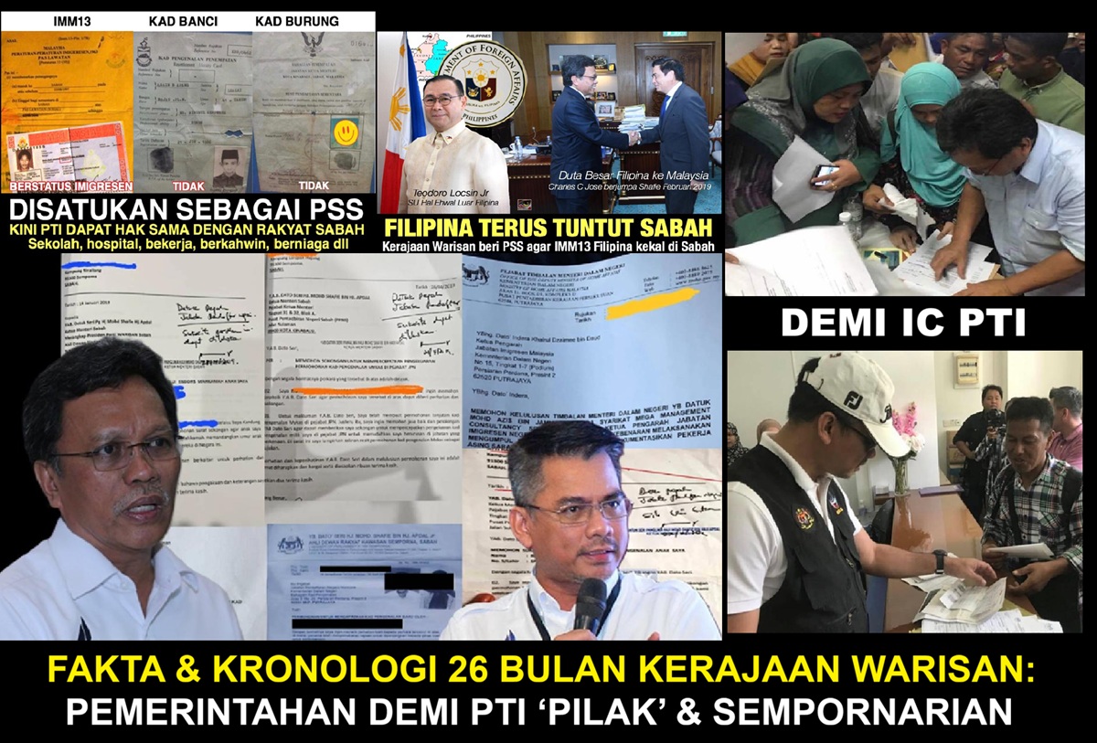 [VIDEO] Fakta & Kronologi 26 Bulan Kerajaan Warisan: Pemerintahan Demi PTI ‘Pilak’ & Sempornarian — KDMR Jangan Ditipu Lagi