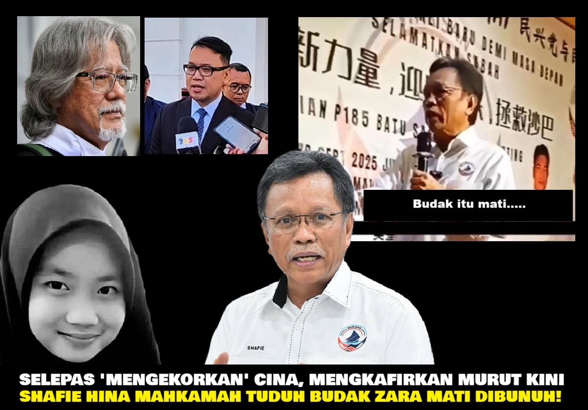 [VIDEO] Selepas 'mengekorkan' Cina, mengkafirkan murut kini Shafie hina mahkamah tuduh budak Zara mati dibunuh!